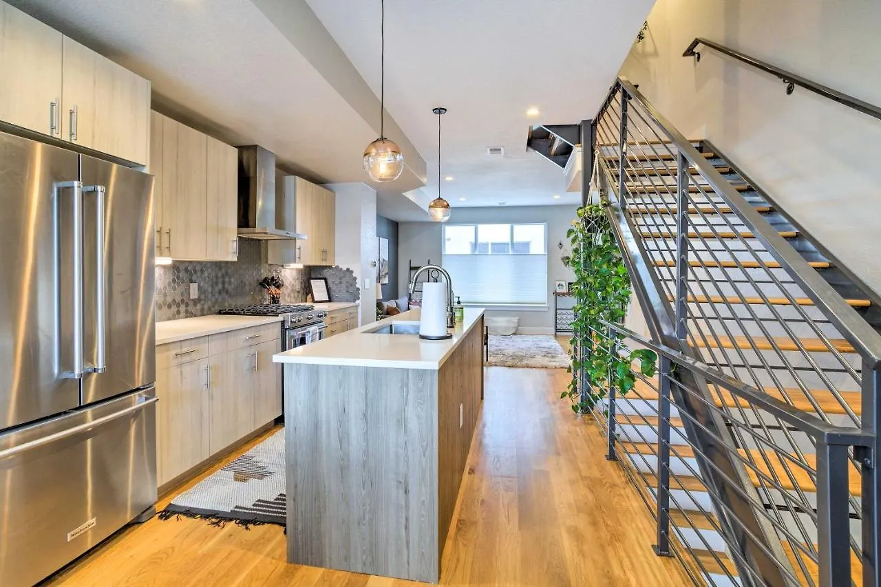 Upscale Denver Townhome With City Skyline Views United States